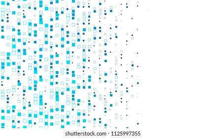 Light Blue, Green vector low poly background. A sample with a polygonal design. Illustration in polygonal style with repeating squares