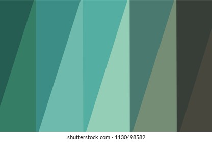 Light Blue, Green vector low poly texture. Colorful illustration in polygonal style with gradient. The polygonal design can be used for your web site.
