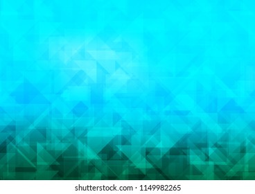 Light Blue, Green vector low poly low poly. An elegant bright illustration with gradient. A completely new template for your business design.