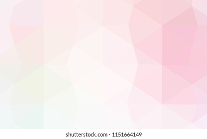Light Blue, Green vector low poly texture. Elegant bright polygonal illustration with gradient. That pattern can be used as a part of a brand book.