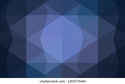 Light Blue, Green vector low poly cover. Creative illustration in halftone style with gradient. A completely new template for your business design.