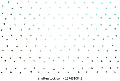 Light Blue, Green vector  low poly texture. Polygonal abstract illustration with gradient. Template for cell phone's backgrounds.