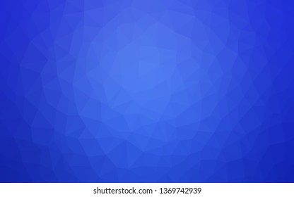 Light Blue, Green vector low poly texture. Polygonal abstract illustration with gradient. Completely new template for your banner.