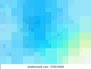 Light Blue, Green vector Low poly crystal background. Polygon design pattern. Low poly illustration, low polygon background.