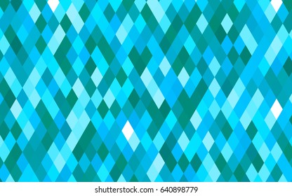 Light Blue, Green vector low poly pattern. A sample with polygonal shapes. Brand-new design for your business.