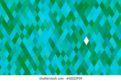 Light Blue, Green vector low poly template. Triangular geometric sample with gradient.  The completely new template can be used for your brand book.