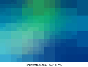 Light Blue, Green vector Low poly crystal background. Polygon design pattern. Low poly illustration, low polygon background.