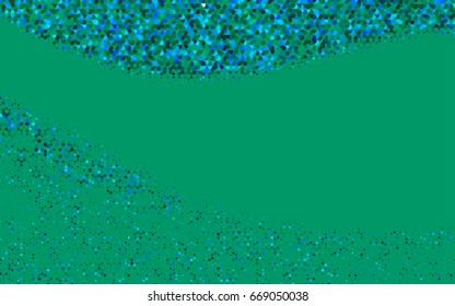 Light Blue, Green vector low poly background. A sample with a polygonal design. Low poly illustration, low polygonal background.