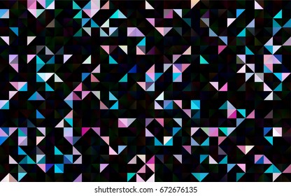Light Blue, Green vector low poly template. Creative geometric illustration in Origami style with gradient. A completely new template for your business design.