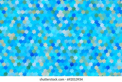 Light Blue, Green vector low poly background. A sample with a polygonal design. Low poly illustration, low polygonal background.
