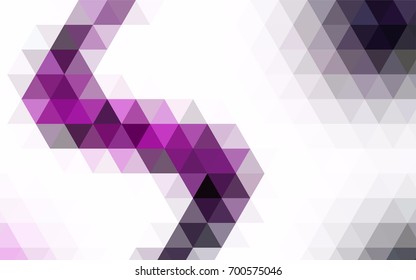 Light Blue, Green vector low poly background. A sample with polygonal shapes. The textured pattern can be used for background.