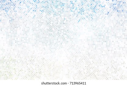 Light Blue, Green vector low poly background. A sample with a polygonal design. Illustration in polygonal style with repeating squares