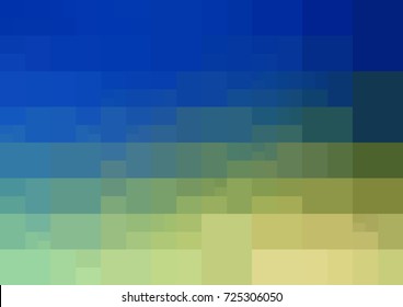 Light Blue, Green vector Low poly crystal background. Polygon design pattern. Low poly illustration, low polygon background.