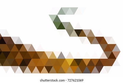 Light Blue, Green vector low poly pattern. Geometric illustration in Origami style with gradient.  The textured pattern can be used for background.