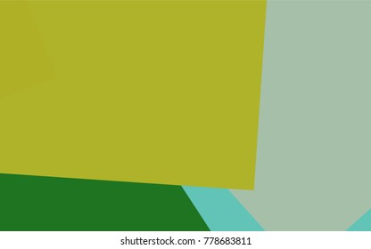 Light Blue, Green vector low poly background. A sample with a polygonal design. Illustration in polygonal style with repeating squares