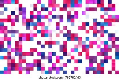 Light Blue, Green vector low poly background. A sample with a polygonal design. Illustration in polygonal style with repeating squares