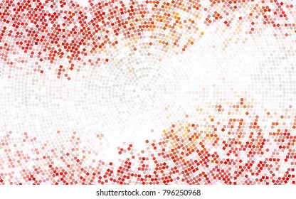 Light Blue, Green vector low poly background. A sample with a polygonal design. Illustration in polygonal style with repeating squares