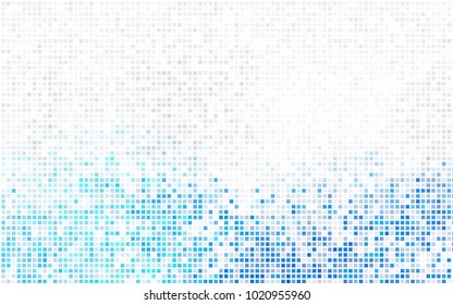 Light Blue, Green vector modern geometrical background. Abstract template. Geometric pattern in square style with gradient.