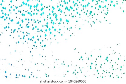 Light Blue, Green vector modern geometrical background. Abstract template. Geometric pattern in square style with gradient.