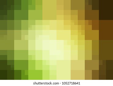 Light Blue, Green vector modern geometrical abstract background. Texture template. Geometric pattern in Origami style with gradient. 