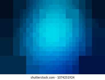 Light Blue, Green vector modern geometrical abstract background. Texture template. Geometric pattern in Origami style with gradient. 