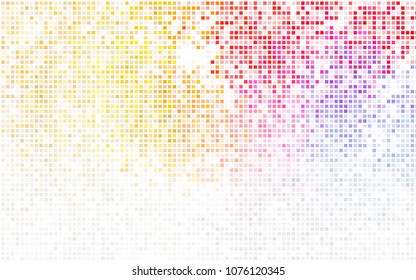 Light Blue, Green vector modern geometrical background. Abstract template. Geometric pattern in square style with gradient.