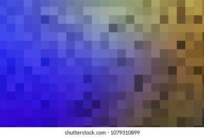 Light Blue, Green vector modern geometrical background. Abstract template. Geometric pattern in square style with gradient.