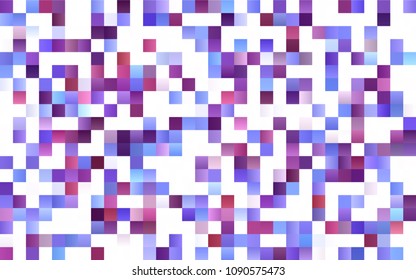Light Blue, Green vector modern geometrical background. Abstract template. Geometric pattern in square style with gradient.