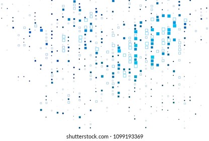 Light Blue, Green vector modern geometrical background. Abstract template. Geometric pattern in square style with gradient.