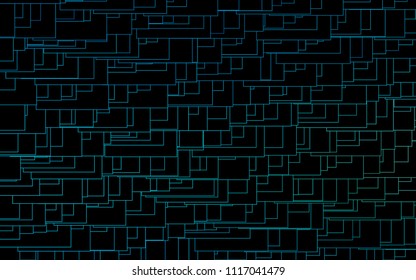 Light Blue, Green vector modern geometrical background. Abstract template. Geometric pattern in square style with gradient.