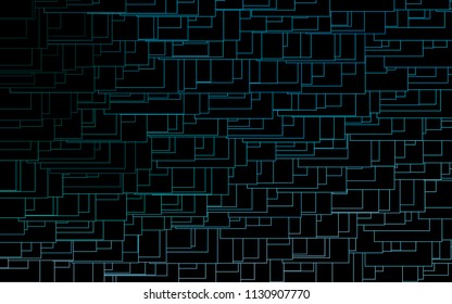 Light Blue, Green vector modern geometrical background. Abstract template. Geometric pattern in square style with gradient.