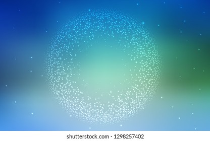Light Blue, Green vector modern elegant background. New colored illustration in blur style with gradient. Completely new design for your business.