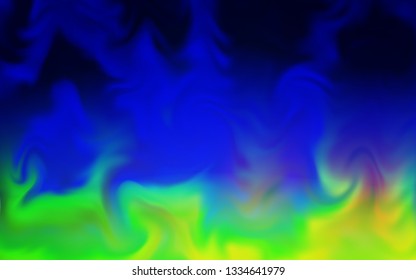 Light Blue, Green vector modern elegant background. A completely new colored illustration in blur style. New design for your business.
