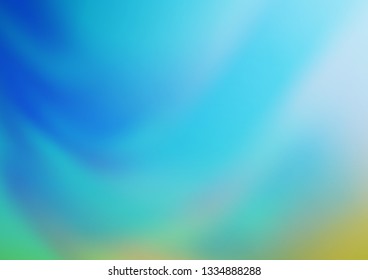 Light Blue, Green vector modern bokeh pattern. Modern geometrical abstract illustration with gradient. The elegant pattern for brand book.