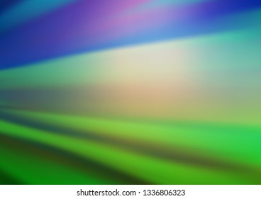 Light Blue, Green vector modern elegant template. Colorful illustration in abstract style with gradient. Brand new style for your business design.