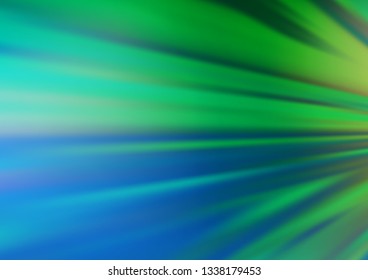 Light Blue, Green vector modern elegant background. Creative illustration in halftone style with gradient. A completely new design for your business.