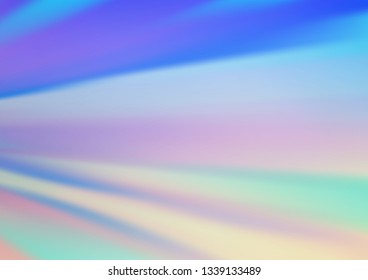 Light Blue, Green vector modern bokeh pattern. Creative illustration in halftone style with gradient. The elegant pattern for brand book.