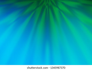 Light Blue, Green vector modern elegant background. Colorful abstract illustration with gradient. The template can be used for your brand book.