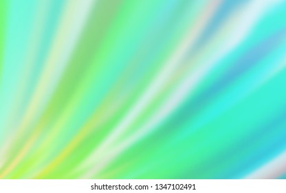 Light Blue, Green vector modern elegant backdrop. Creative illustration in halftone style with gradient. Background for designs.
