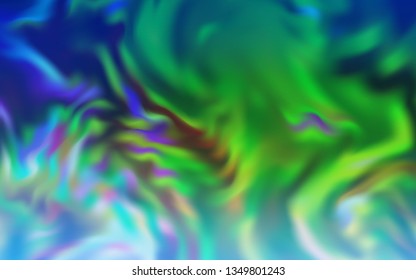 Light Blue, Green vector modern elegant backdrop. Creative illustration in halftone style with gradient. Background for designs.