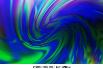 Light Blue, Green vector modern elegant backdrop. Creative illustration in halftone style with gradient. Blurred design for your web site.
