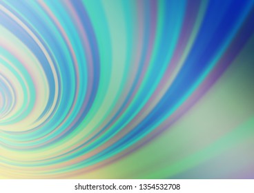 Light Blue, Green vector modern bokeh pattern. Colorful illustration in abstract style with gradient. The elegant pattern for brand book.