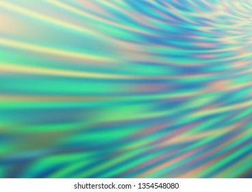 Light Blue, Green vector modern elegant background. A completely new color illustration in a bokeh style. The elegant pattern for brand book.