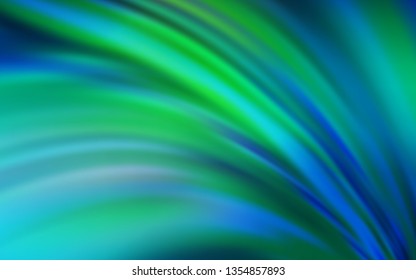 Light Blue, Green vector modern elegant backdrop. An elegant bright illustration with gradient. The best blurred design for your business.