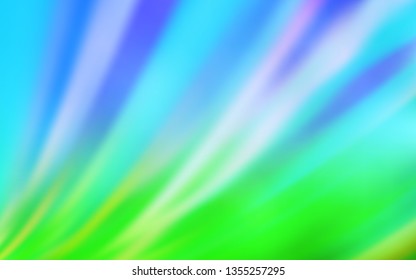 Light Blue, Green vector modern elegant layout. New colored illustration in blur style with gradient. Blurred design for your web site.