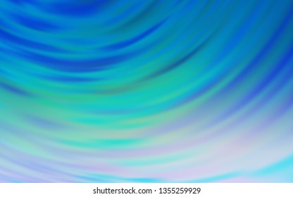 Light Blue, Green vector modern elegant backdrop. Glitter abstract illustration with gradient design. Elegant background for a brand book.