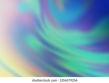 Light Blue, Green vector modern elegant background. A completely new color illustration in a bokeh style. Brand new style for your business design.