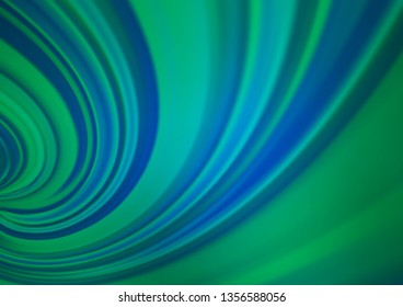Light Blue, Green vector modern elegant background. A vague abstract illustration with gradient. The blurred design can be used for your web site.