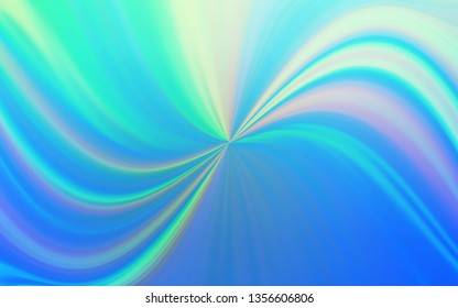 Light Blue, Green vector modern elegant backdrop. Abstract colorful illustration with gradient. The best blurred design for your business.