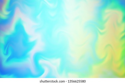 Light Blue, Green vector modern elegant layout. Abstract colorful illustration with gradient. Elegant background for a brand book.